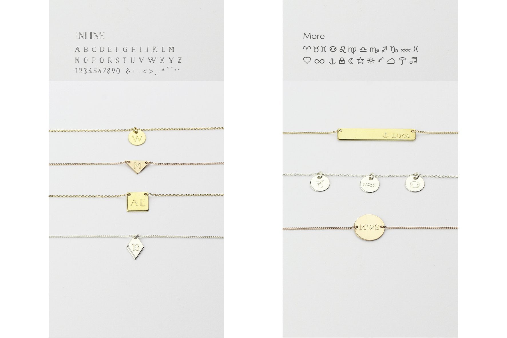 Kette "Medium Bar" gold