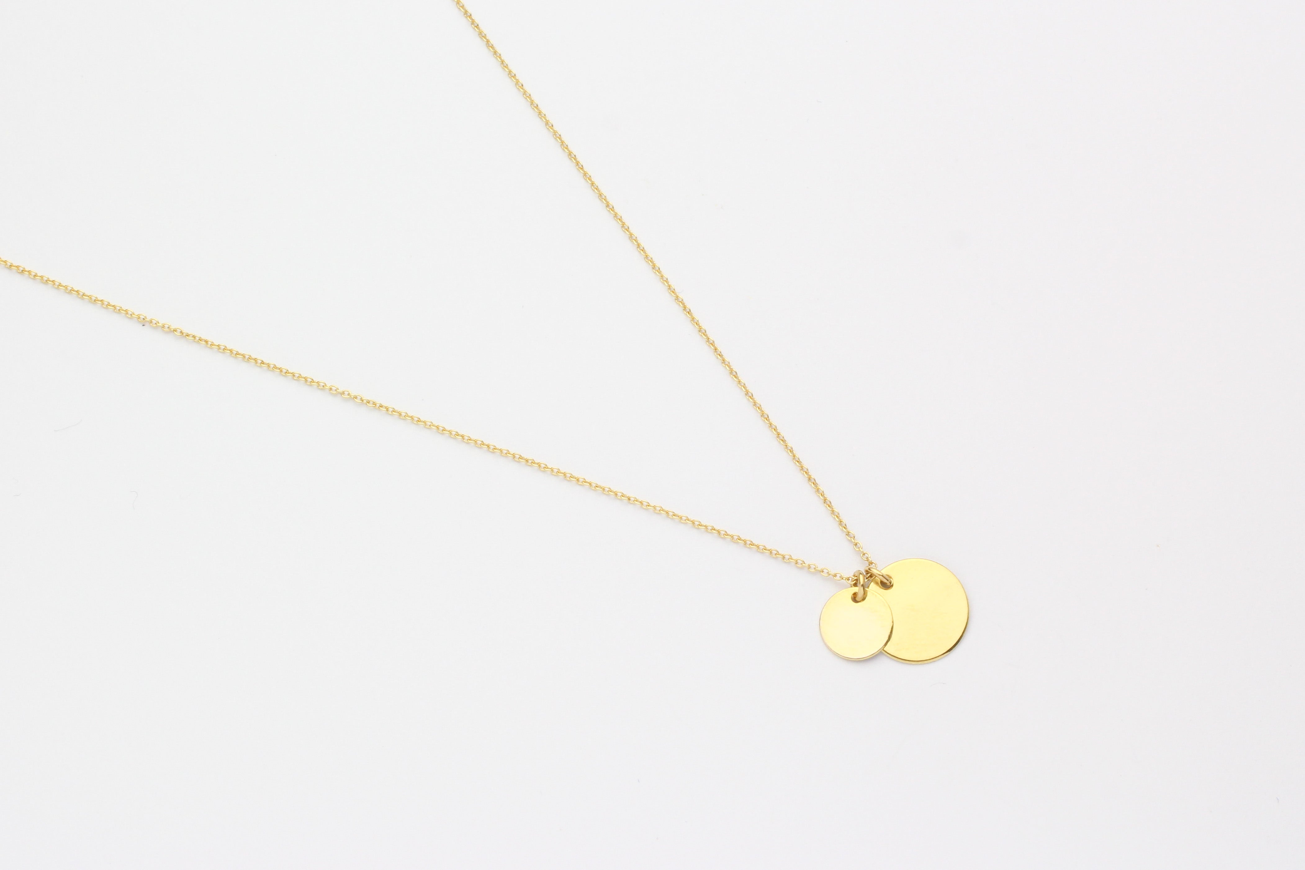 Kette "Disc" 585er Gold