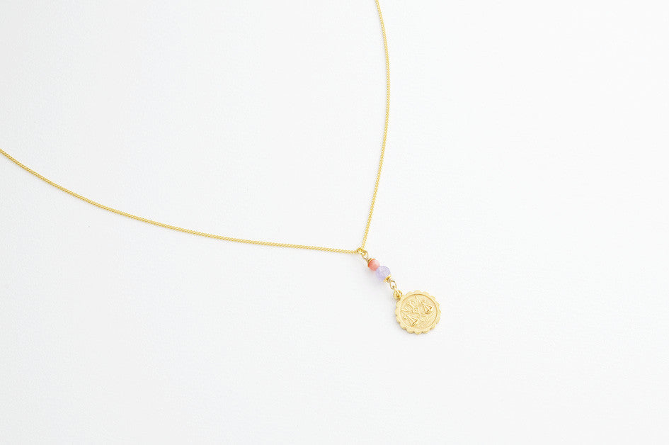 Kette HOROSCOPE MEDIUM vergoldet