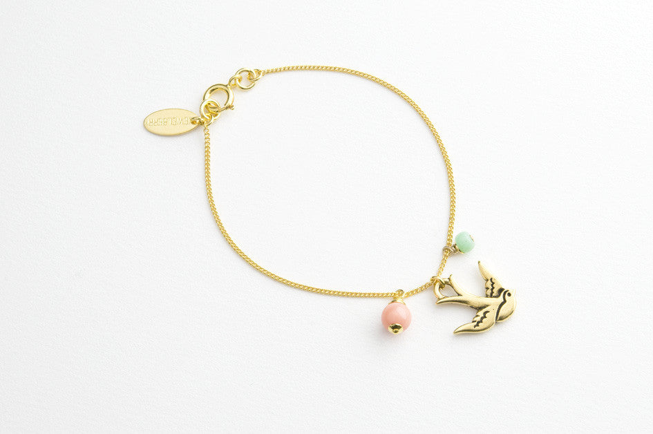 Armband SUNNY SWALLOW vergoldet