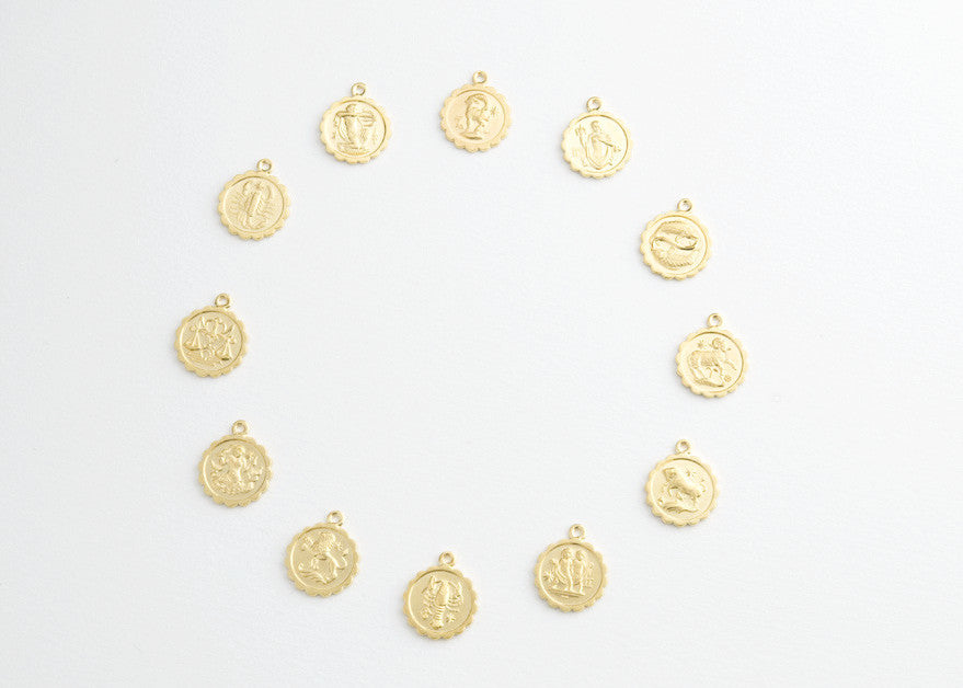 Kette HOROSCOPE MEDIUM vergoldet