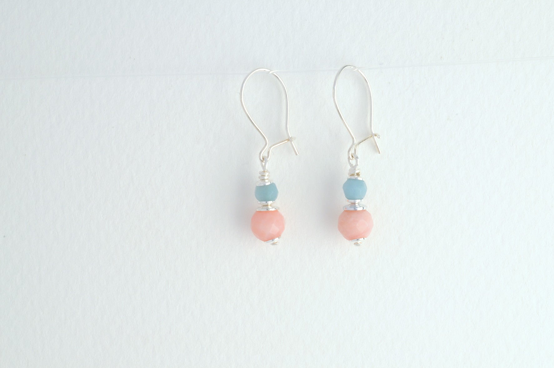 Ohrringe ORNAMENTAL HEART small versilbert