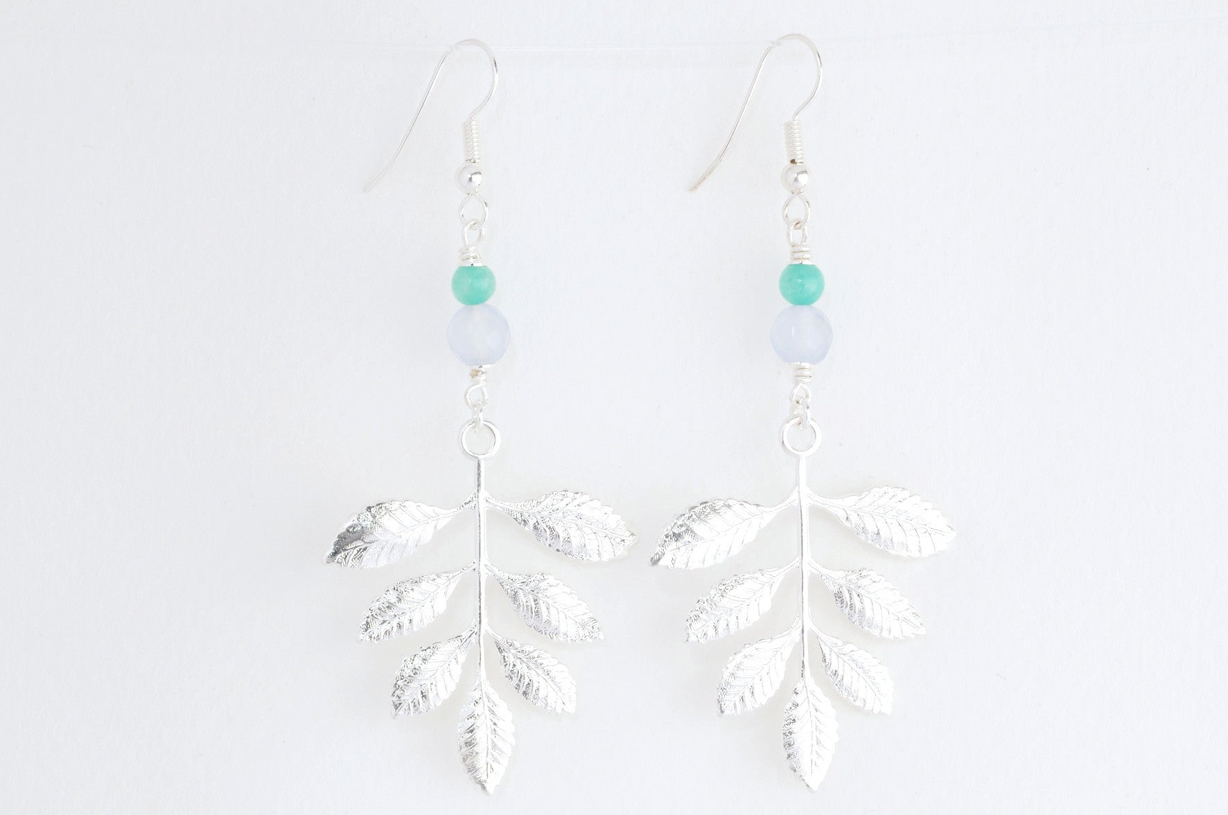 Ohrringe SEVEN LEAFS versilbert