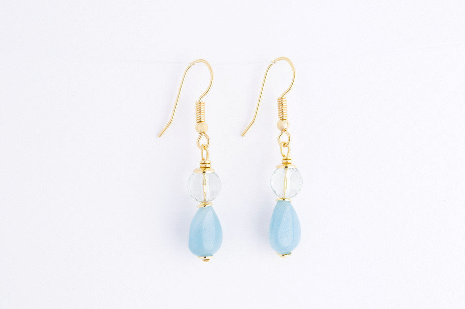 Ohrringe SMALL PEARLS vergoldet