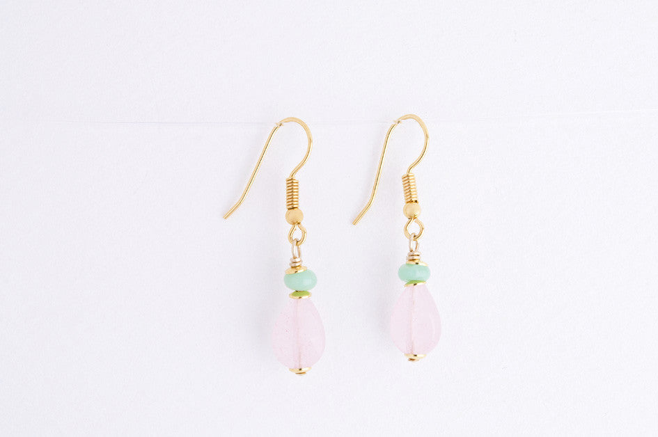 Ohrringe SMALL PEARLS vergoldet