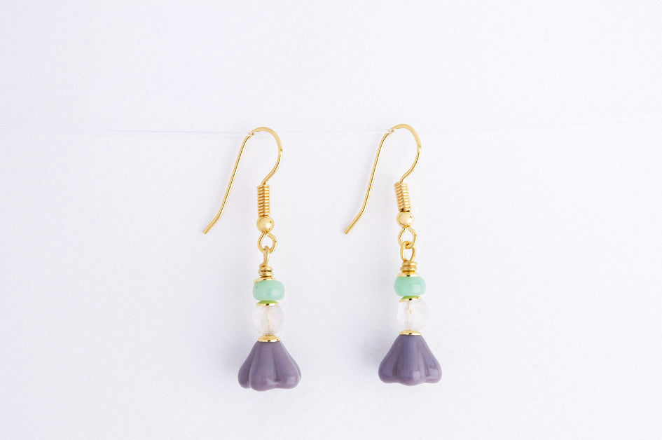 Ohrringe SMALL PEARLS vergoldet