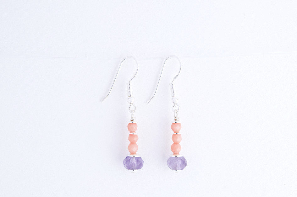 Ohrringe SMALL PEARLS versilbert