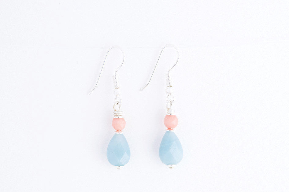 Ohrringe SMALL PEARLS versilbert