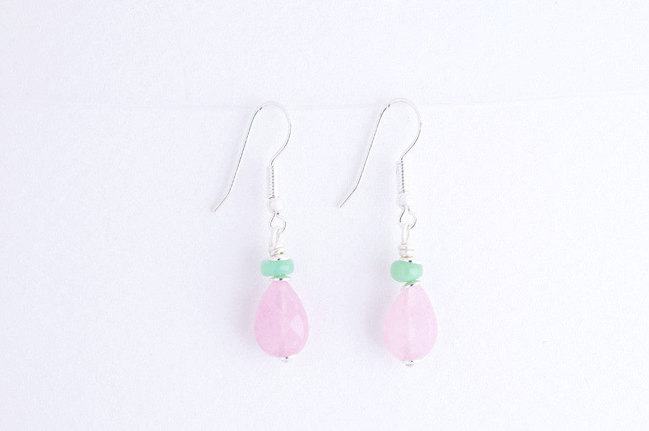 Ohrringe SMALL PEARLS versilbert