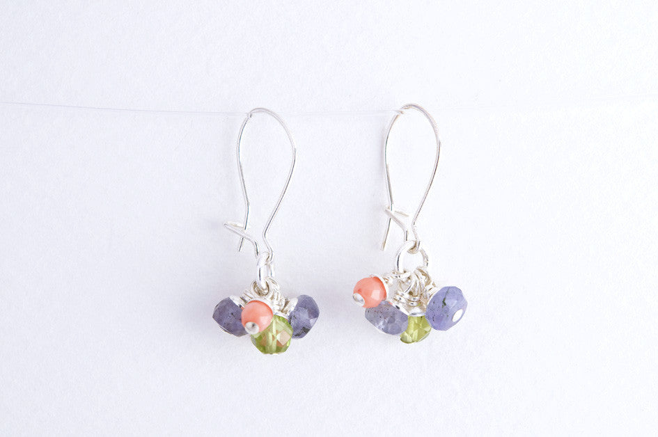 Ohrringe LITTLE PEARLS versilbert