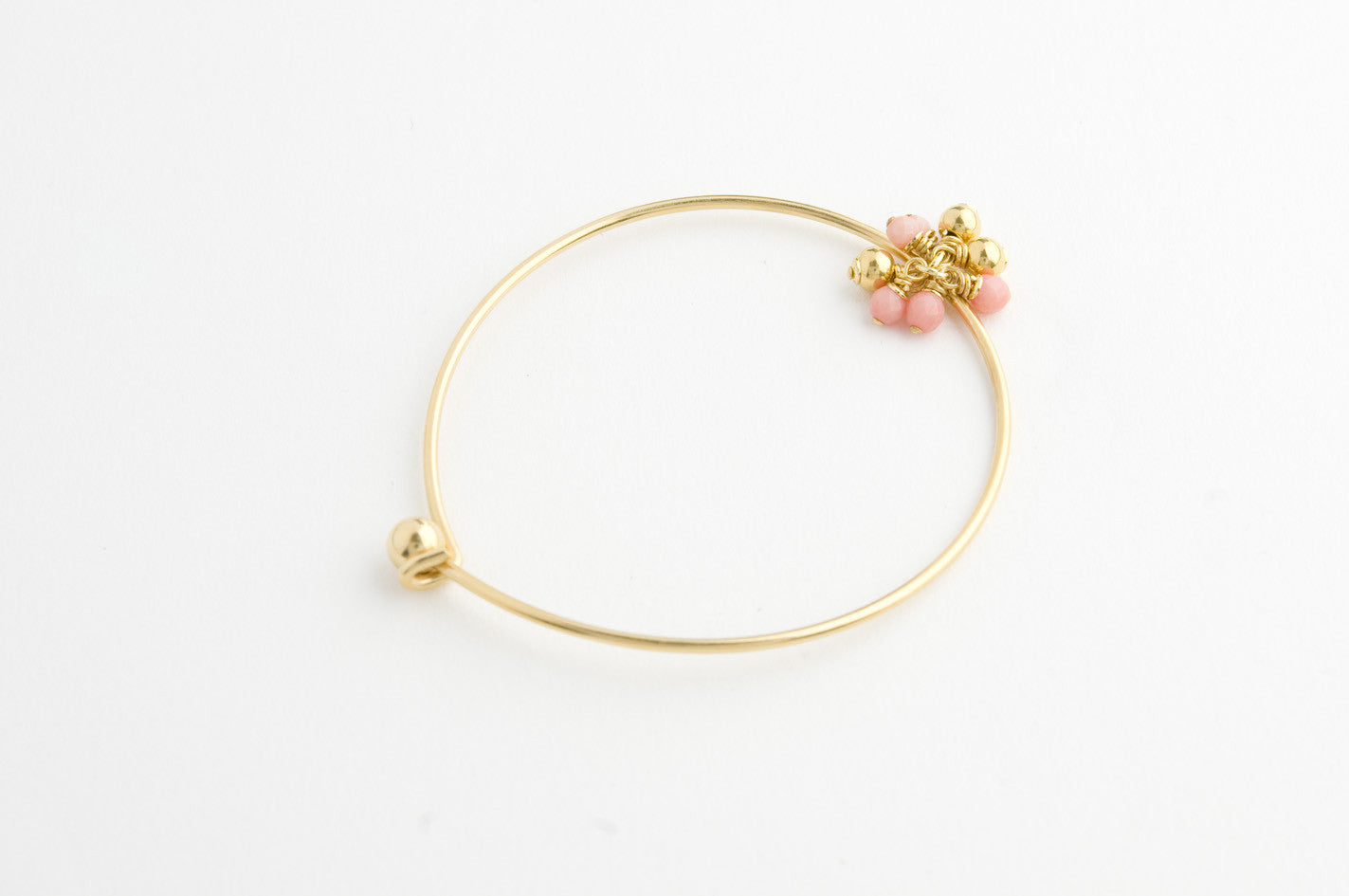 Armreif TINY PEARLS vergoldet