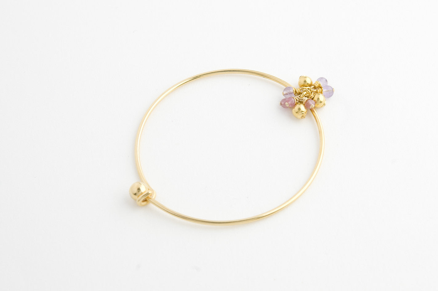 Armreif TINY PEARLS vergoldet