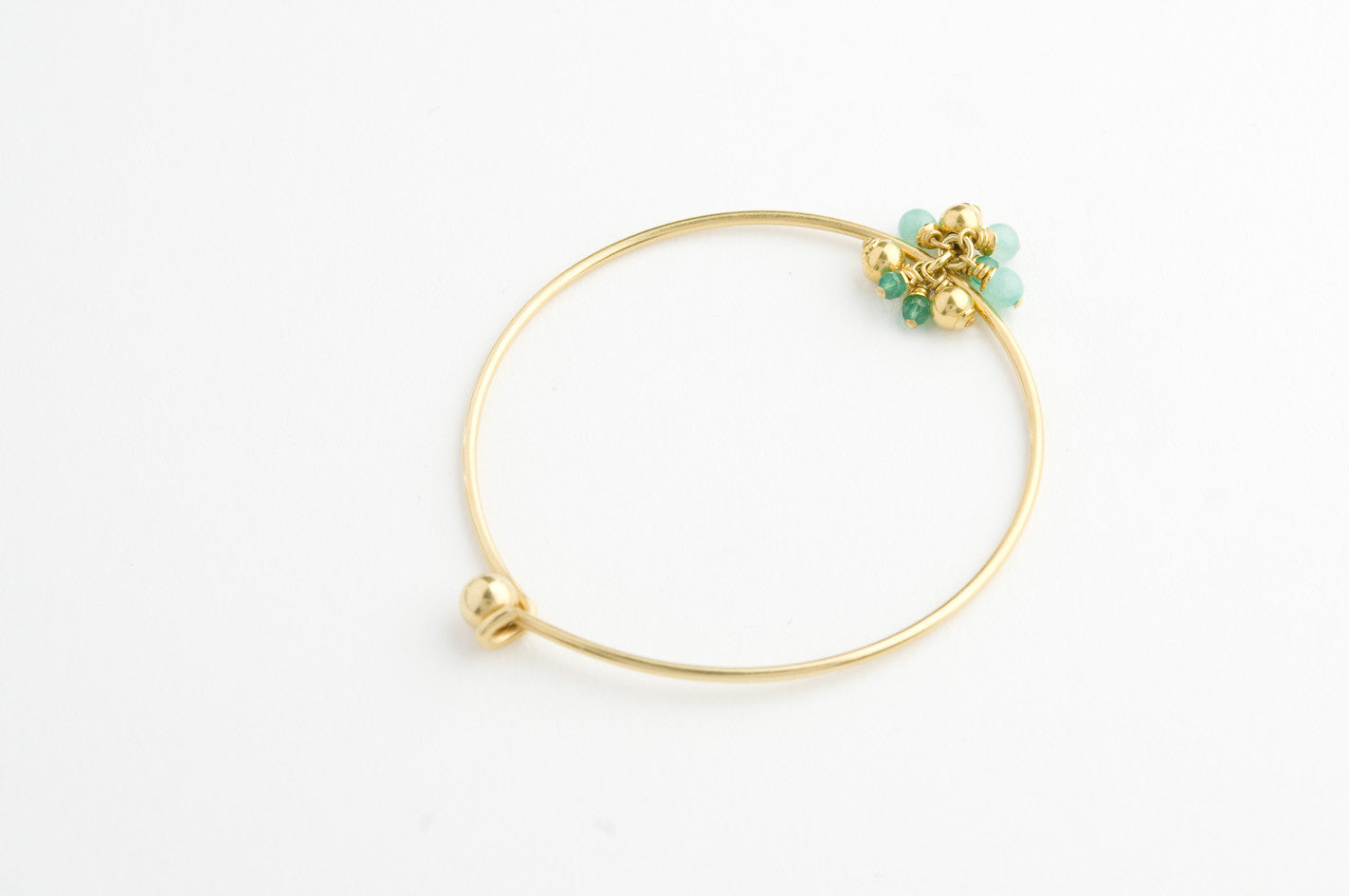 Armreif TINY PEARLS vergoldet