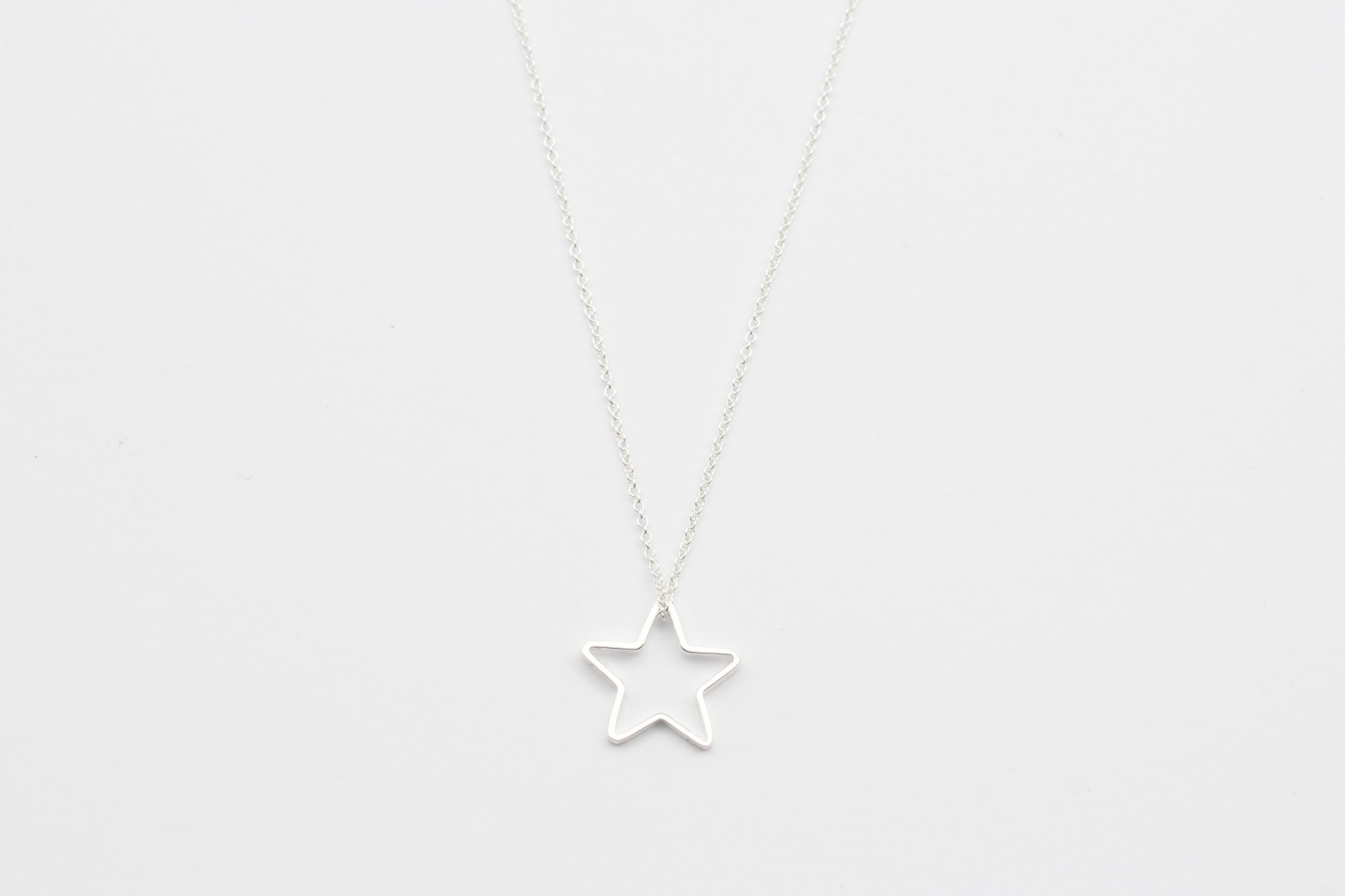 Kette "Outline Star" silber