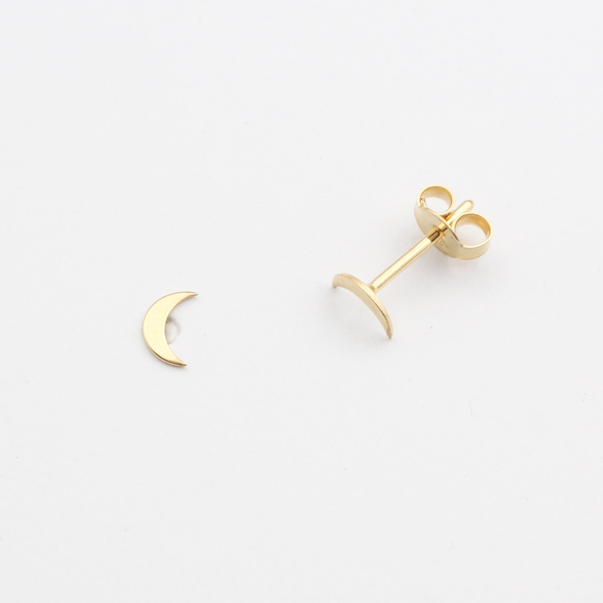 Ohrstecker "Tiny Moon" gold