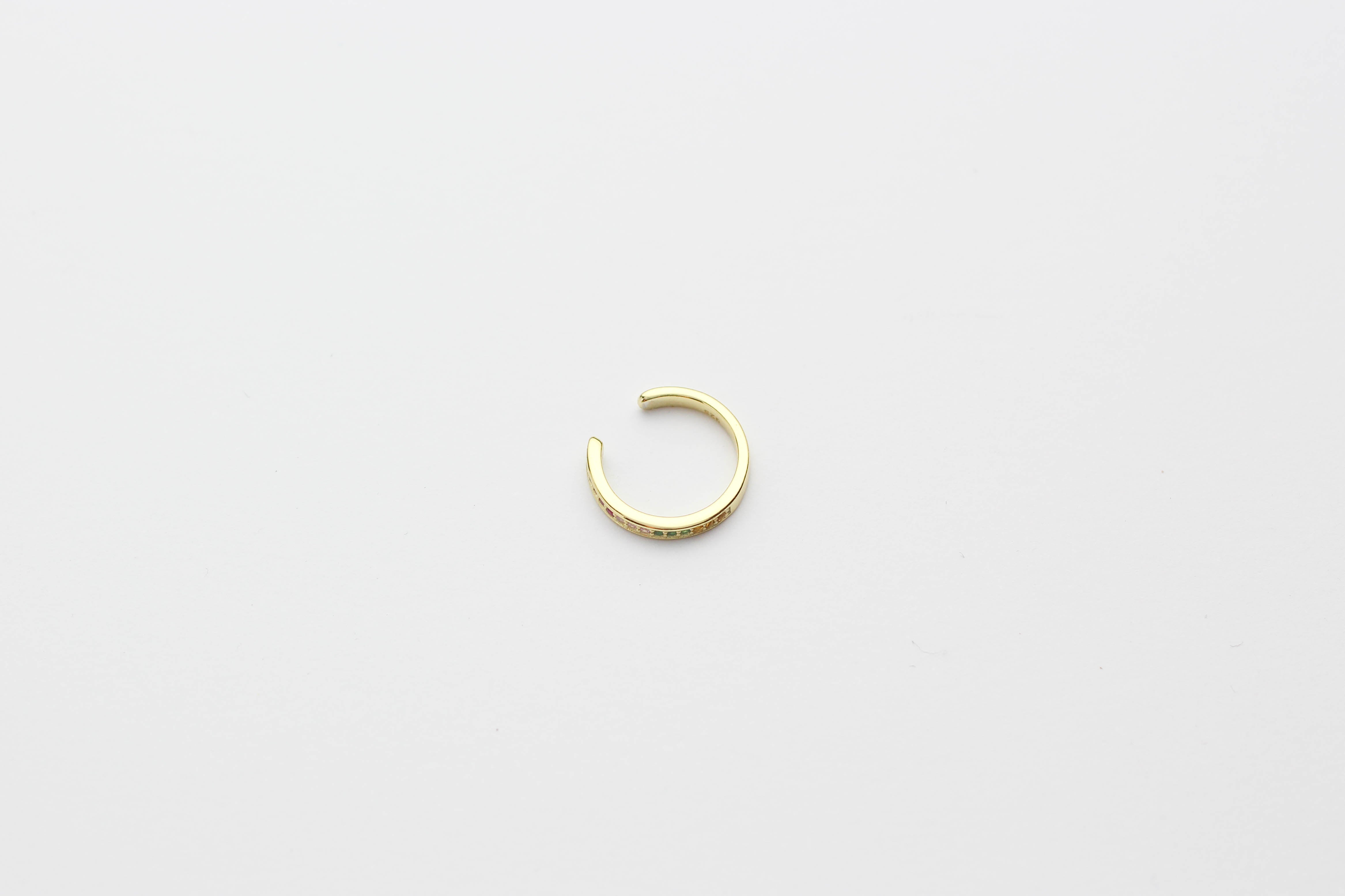 Earcuff "Rainbow" gold