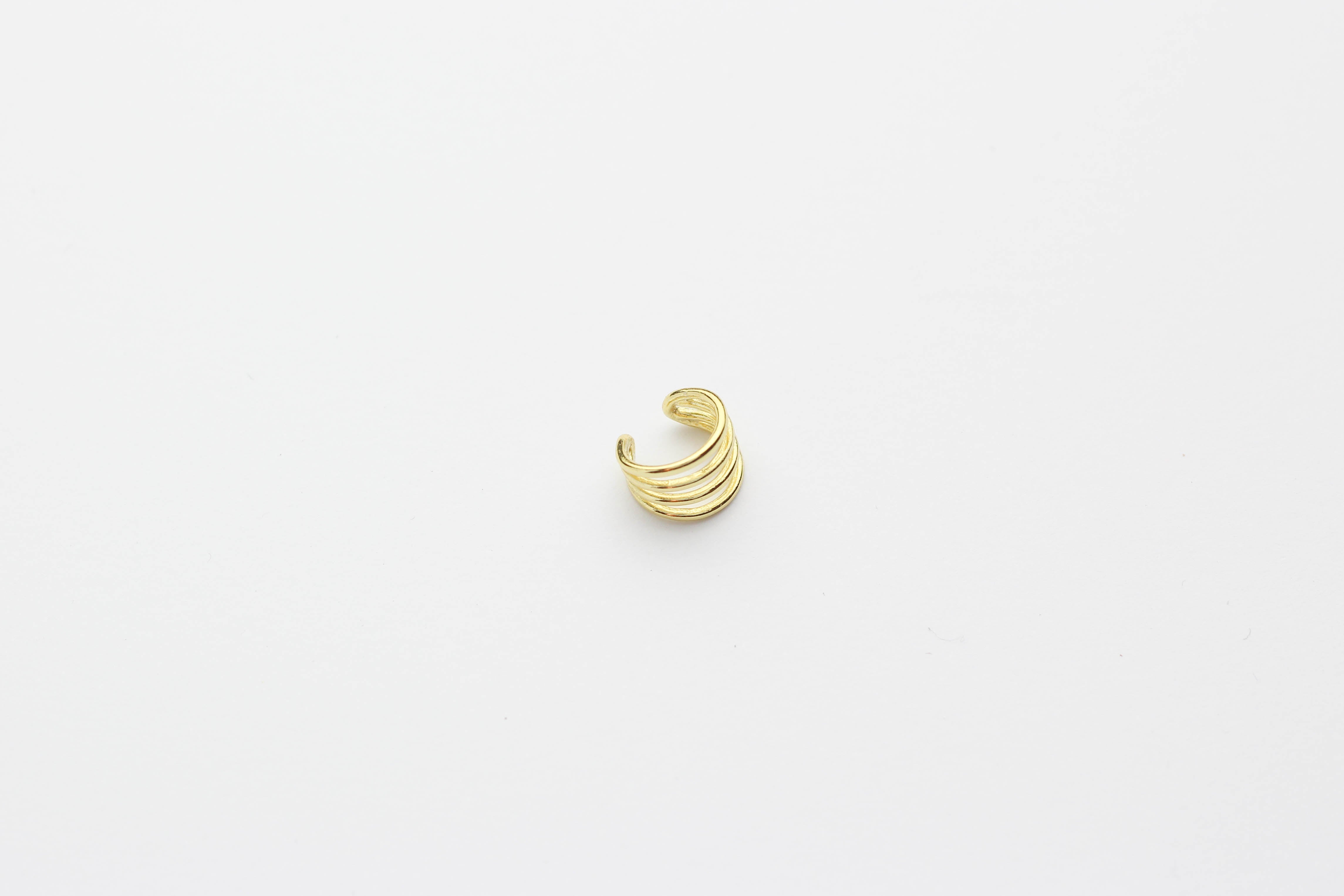 Earcuff "Triple Wire" gold