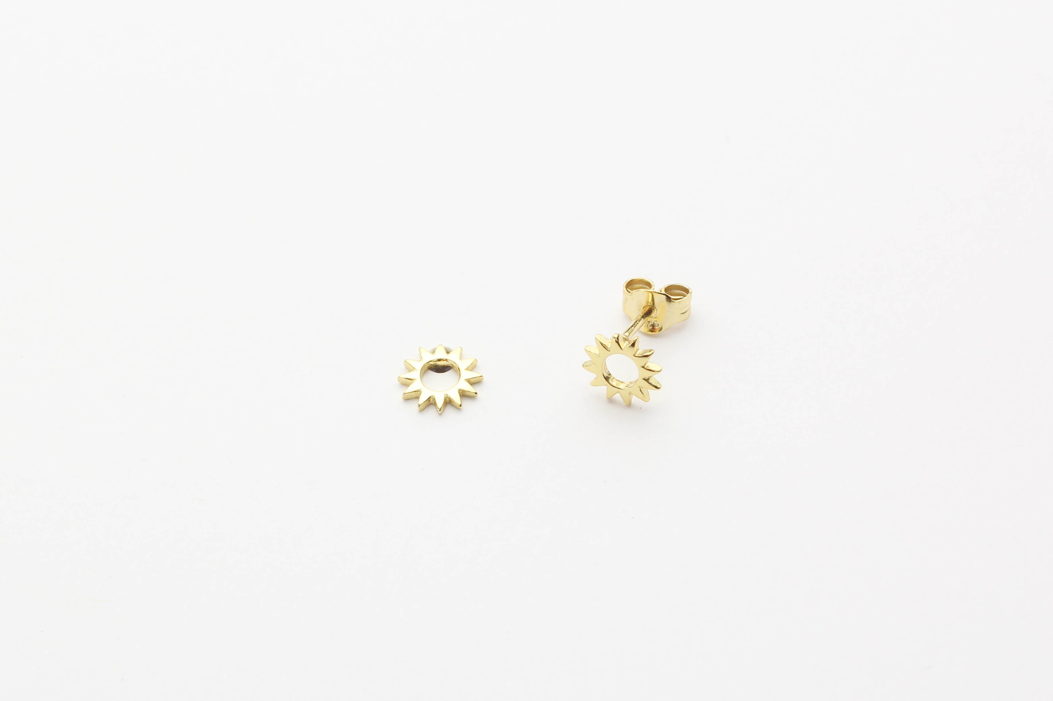 Ohrstecker "Tiny Sun" gold