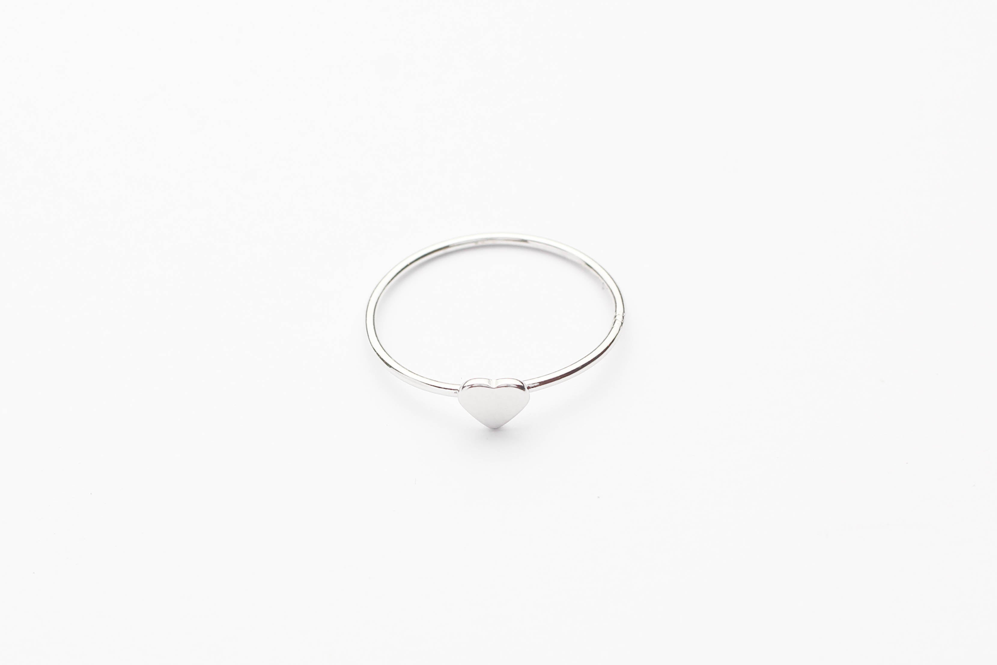 Ring "Tiny Heart" silber