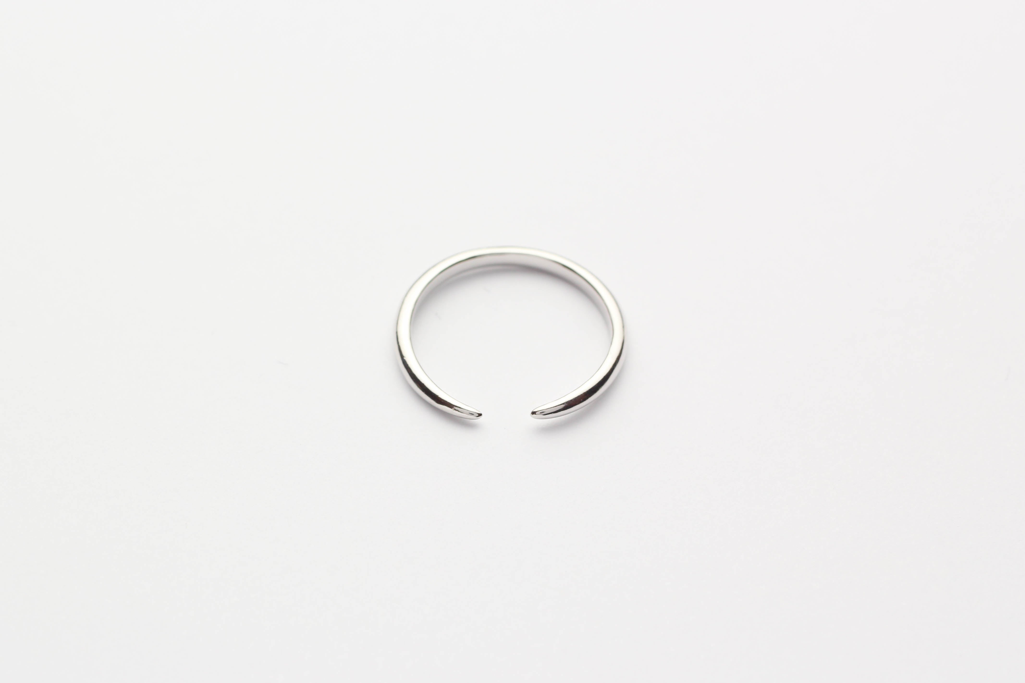 Ring "Open End" silber