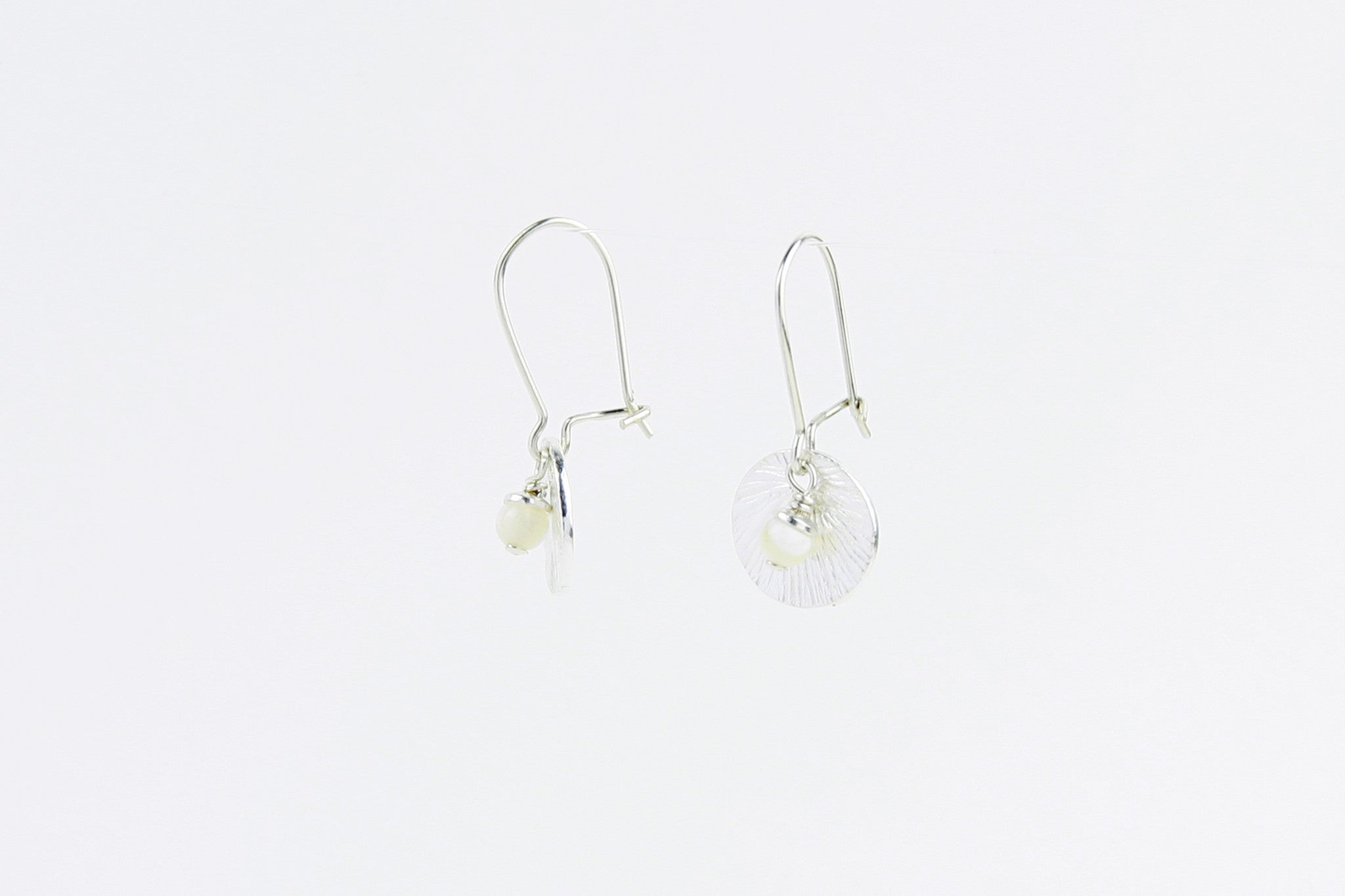 Ohrringe SMALL SHELL 925 Sterling Silber