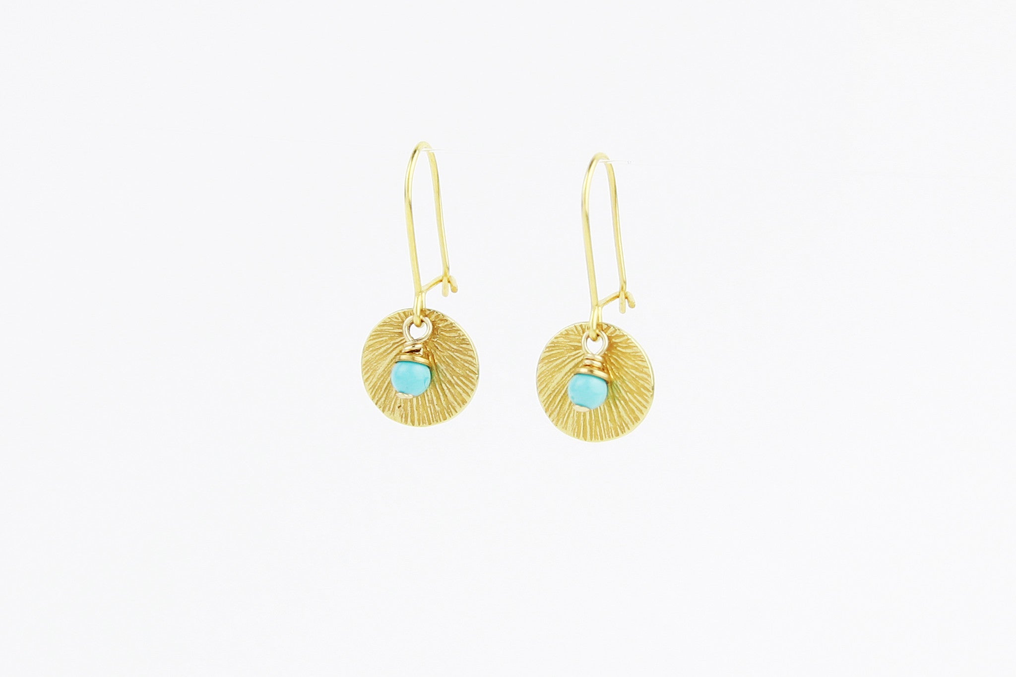 Ohrringe SMALL SHELL 925 Sterling Silber vergoldet