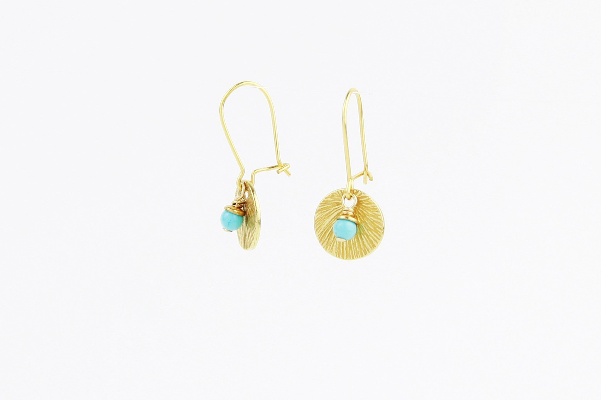 Ohrringe SMALL SHELL 925 Sterling Silber vergoldet