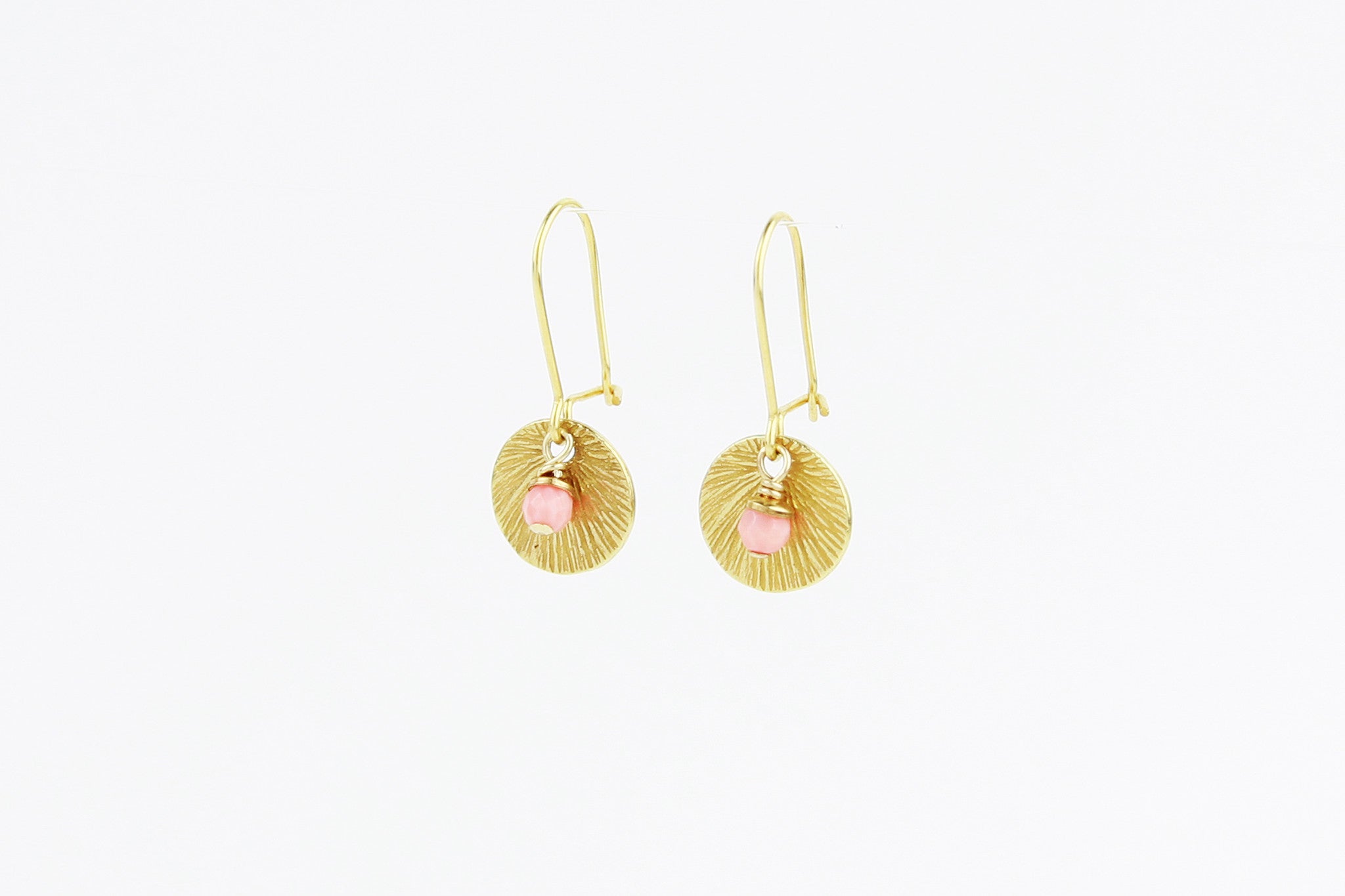 Ohrringe SMALL SHELL 925 Sterling Silber vergoldet