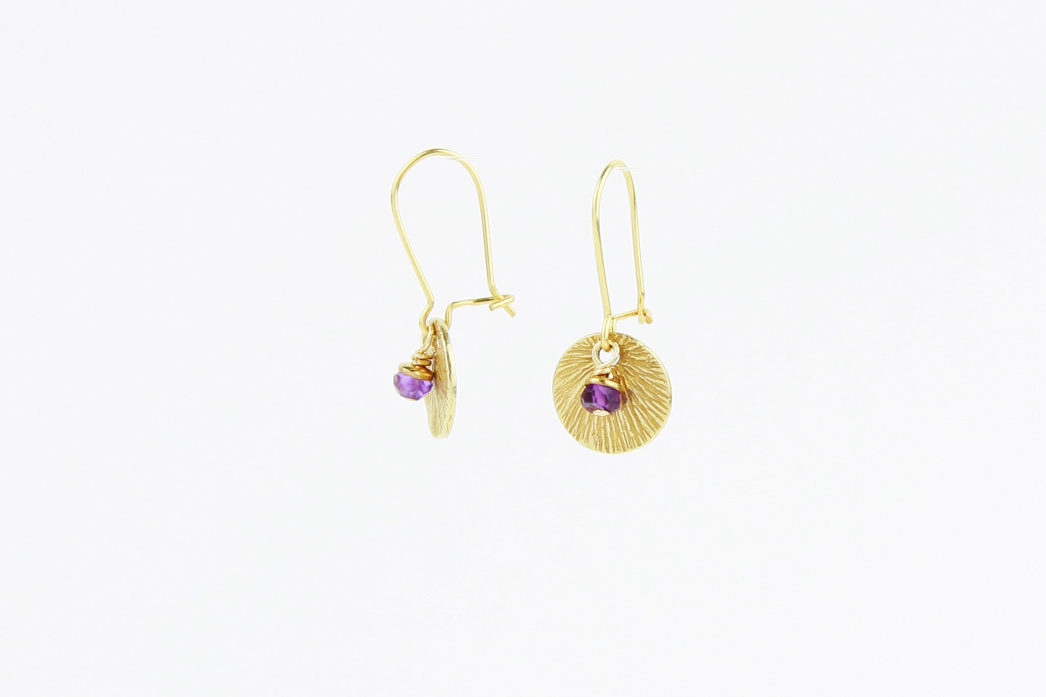 Ohrringe SMALL SHELL 925 Sterling Silber vergoldet