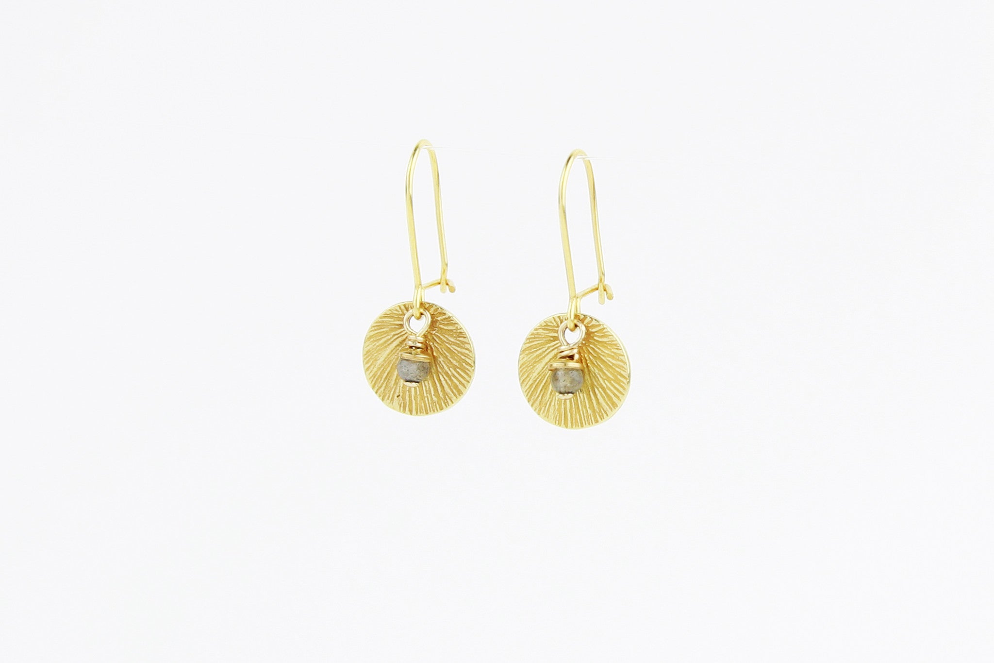 Ohrringe SMALL SHELL 925 Sterling Silber vergoldet