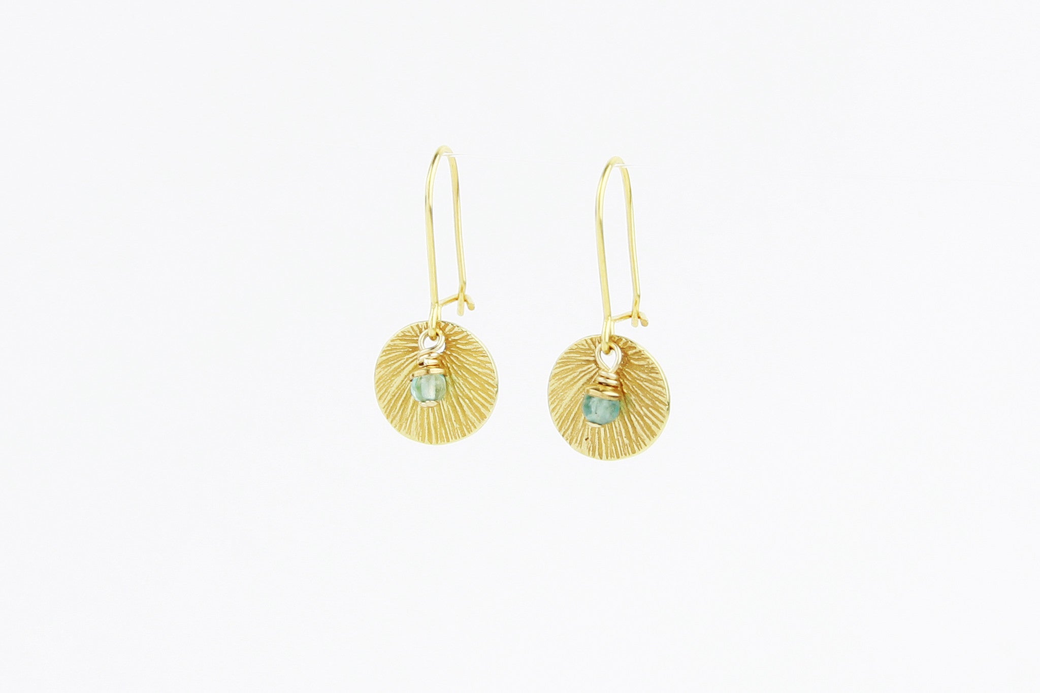 Ohrringe SMALL SHELL 925 Sterling Silber vergoldet