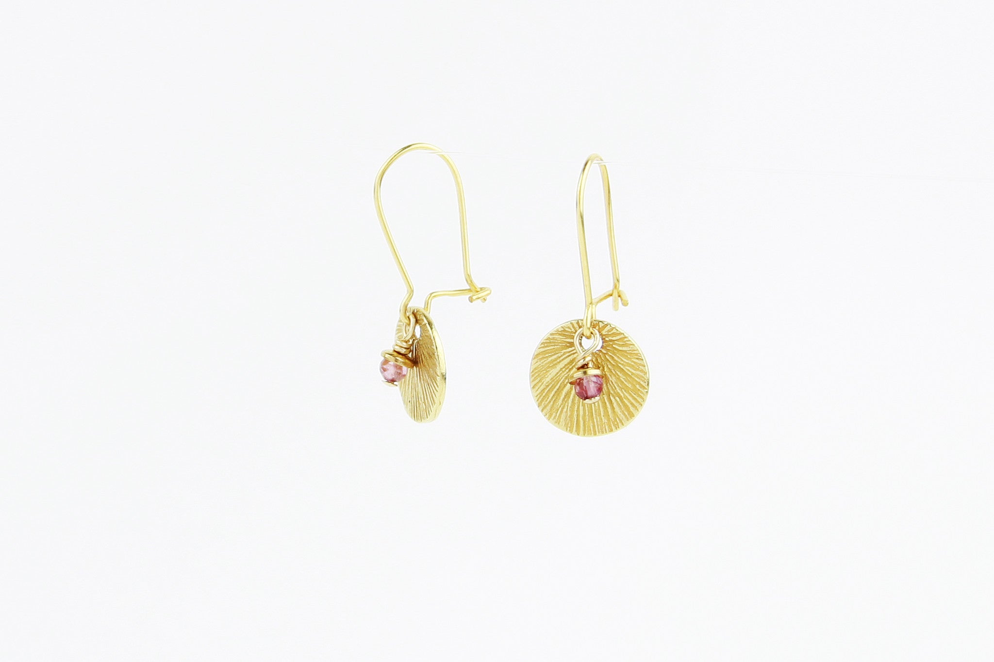Ohrringe SMALL SHELL 925 Sterling Silber vergoldet