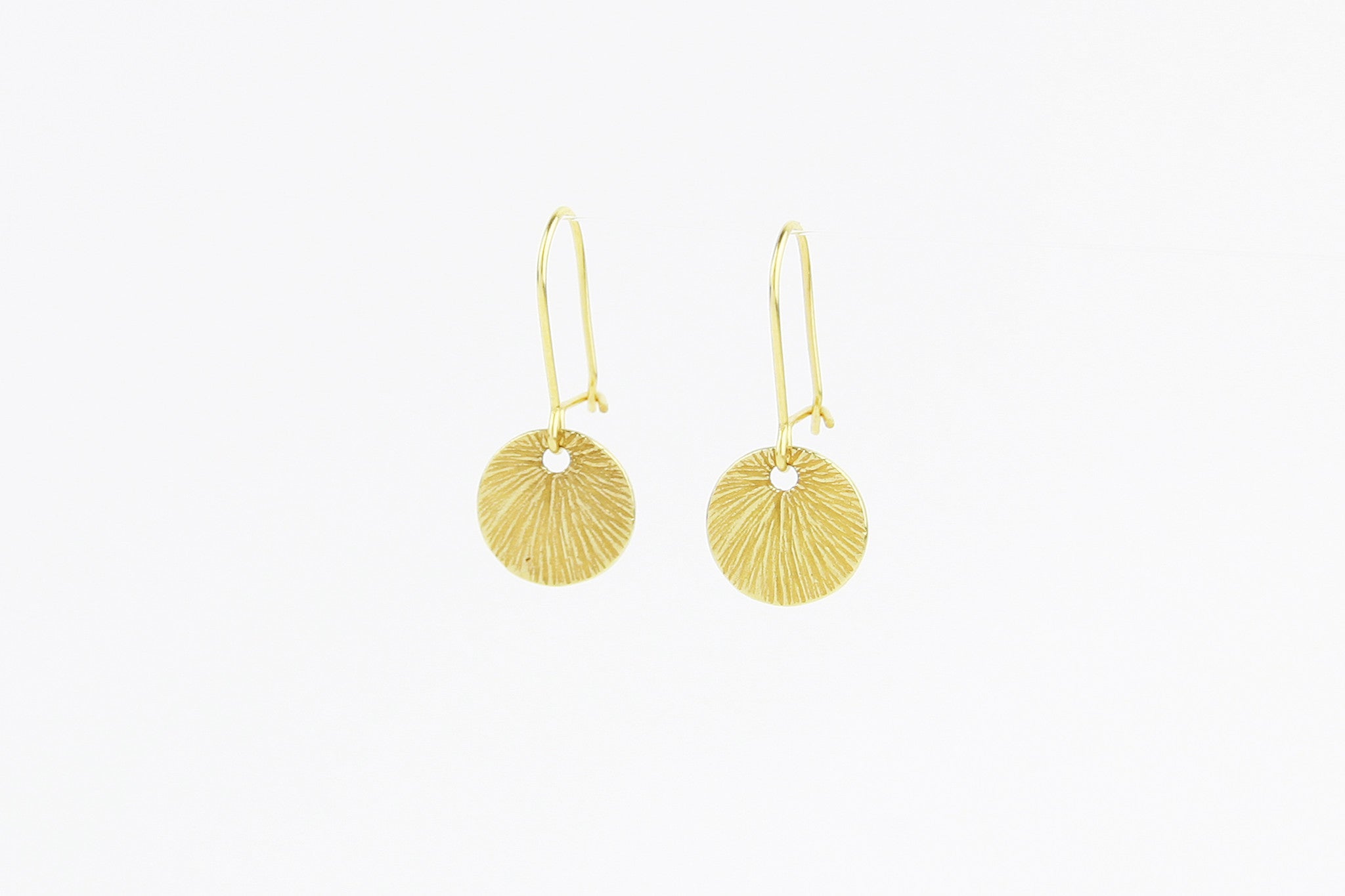 Ohrringe SMALL SHELL 925 Sterling Silber vergoldet