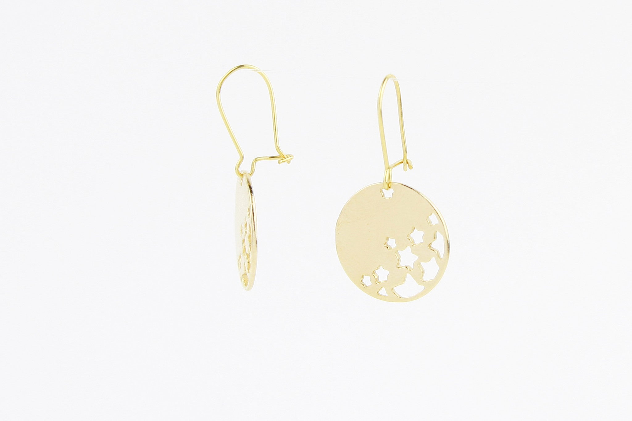 Ohrringe NIGHT SKY 925 Sterling Silber vergoldet
