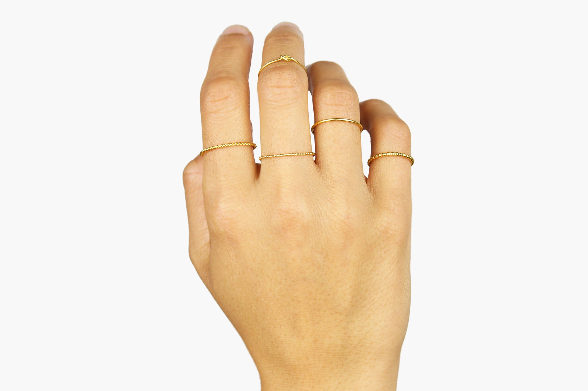 Ring "Knot" rosé