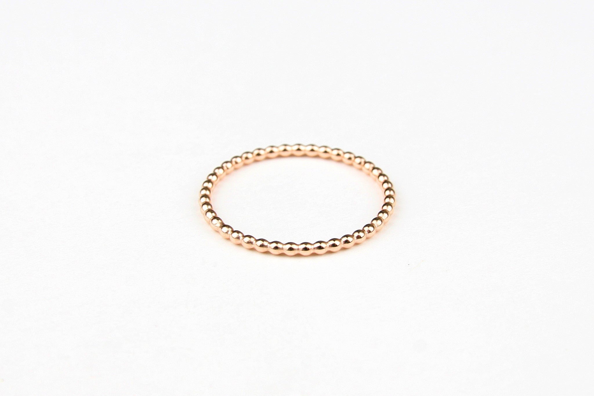 Ring "Medium Pearls" rosé