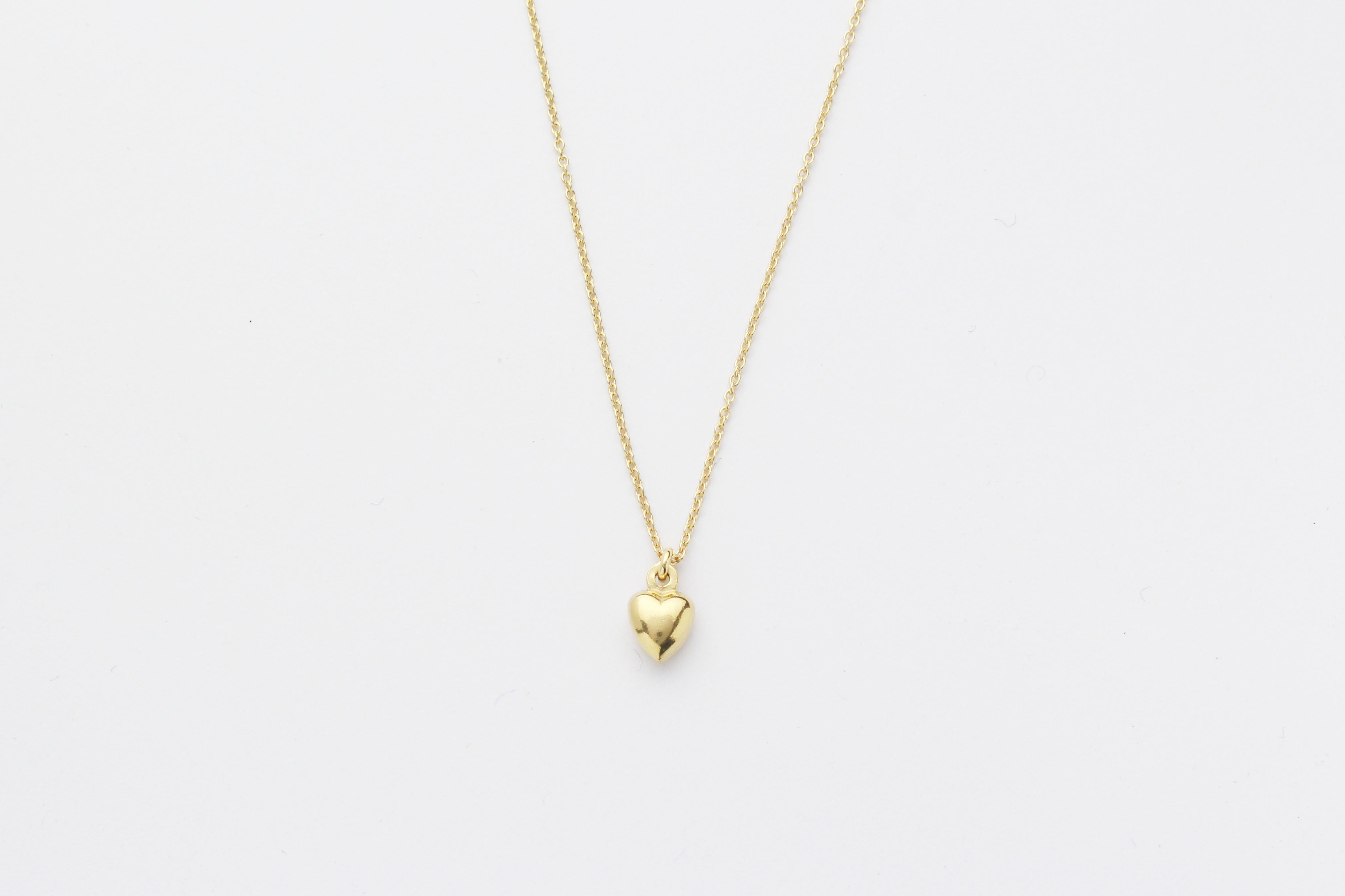 Kette " Puffed Heart" gold