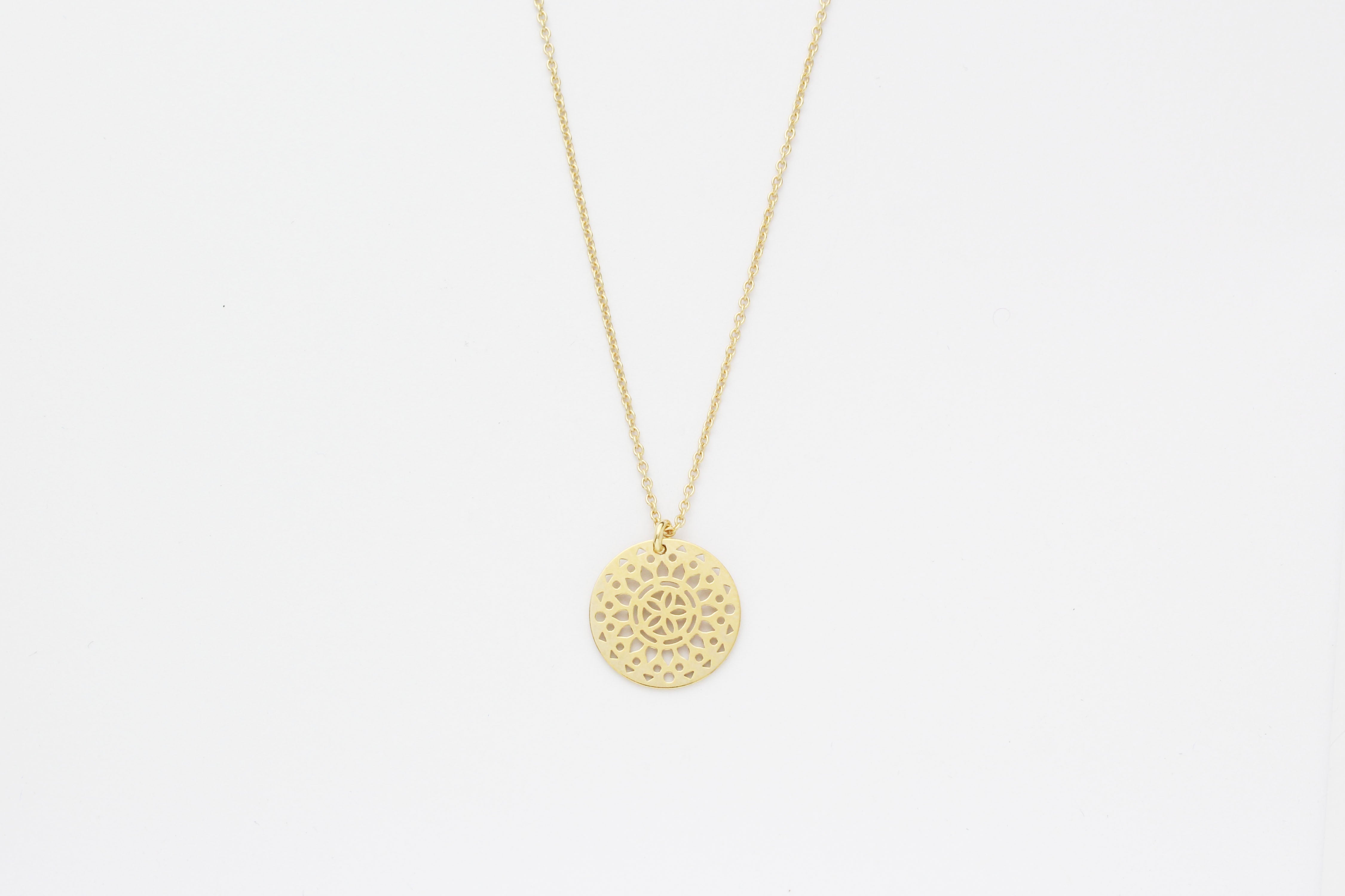 Kette " Mandala" gold