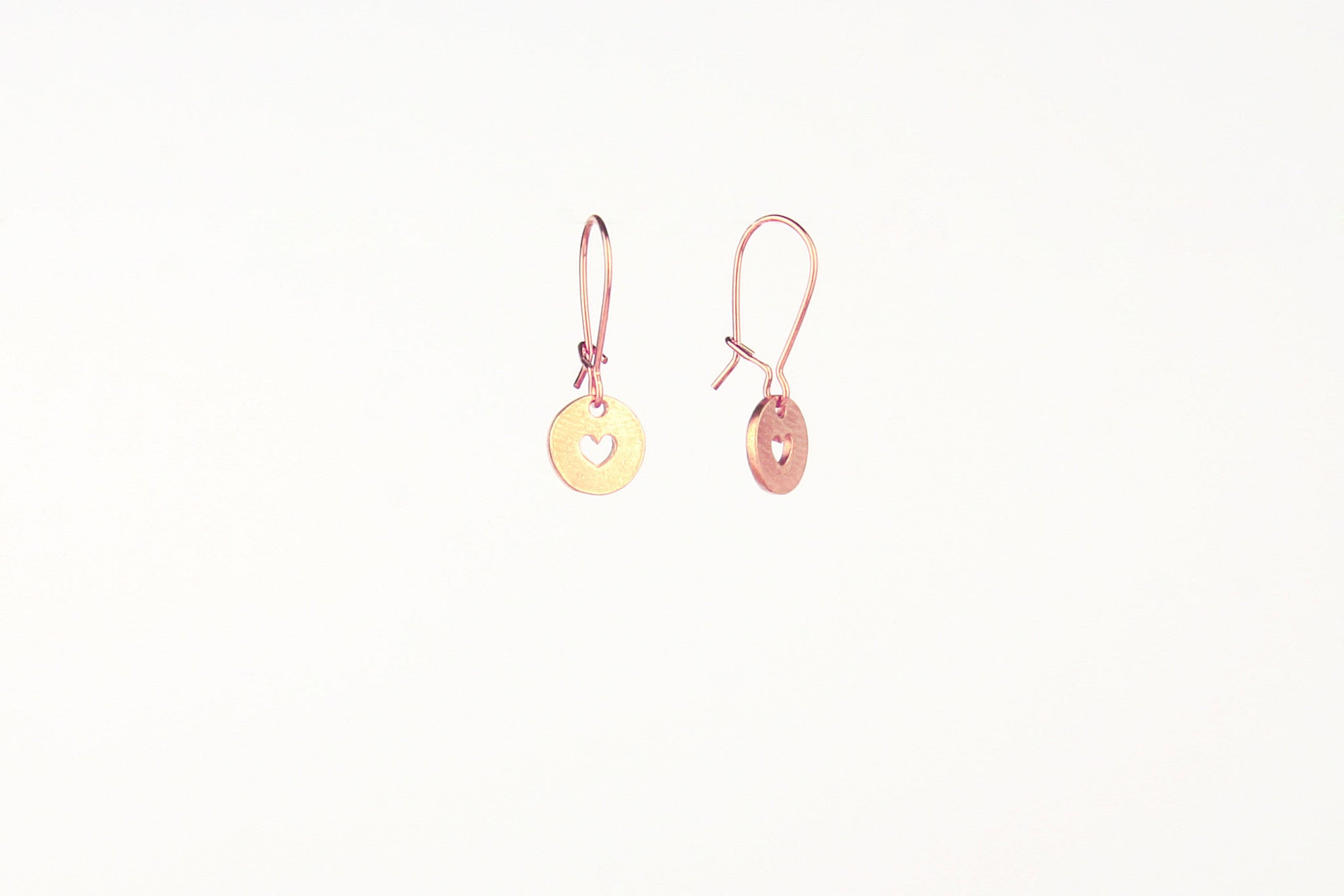 jewelberry ohrringe earrings love token rose gold plated sterling silver fine jewelry handmade with love fairtrade