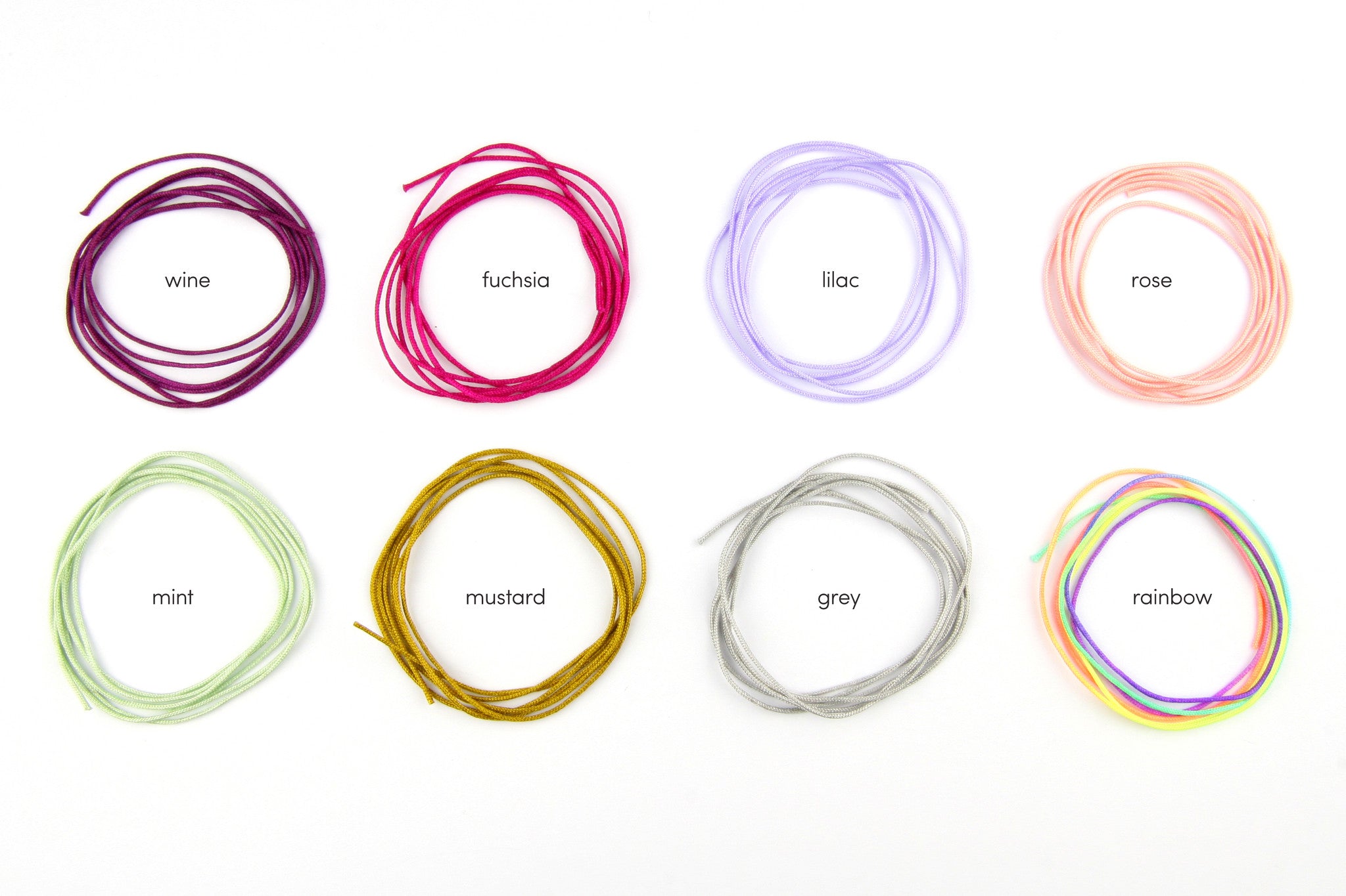 Casual Cord LUCKY versilbert